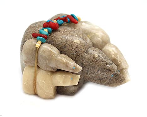 Alabaster Bear Family Fetish