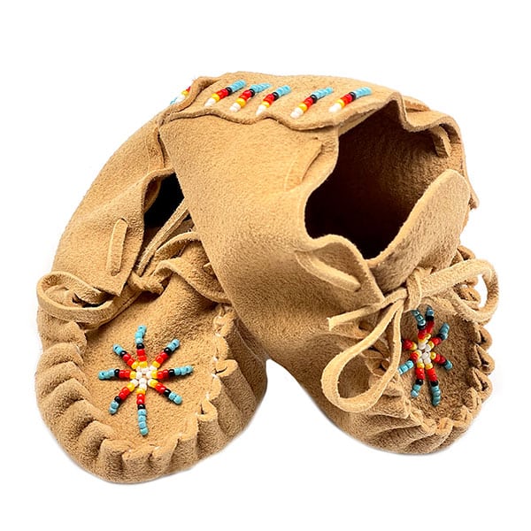 Child Size Leather Moccasin (click for colors available)