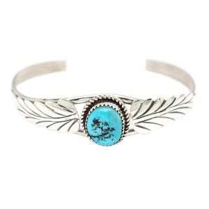 Turquoise Leaf Bracelet