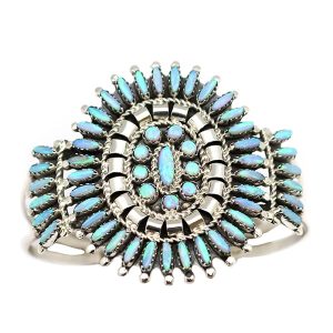 Opal Needlepoint Bracelet