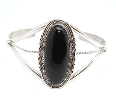 Black Onyx Ladies Bracelet