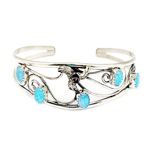 5 Stone Opal Bracelet