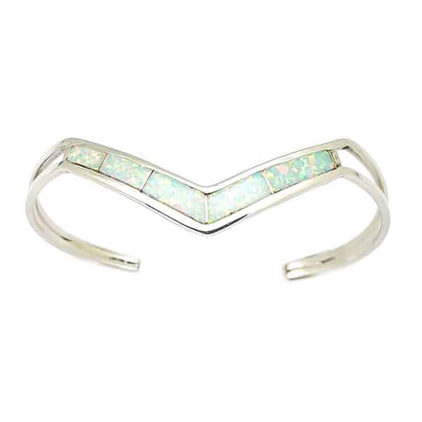 Blue Opal Inlay Bracelet (click for options available) - Image 2
