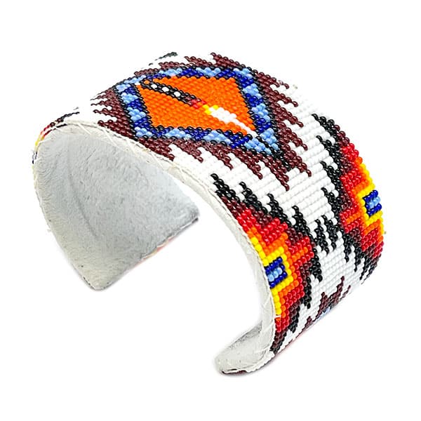 Beaded Wide Bracelet (click for designs available)