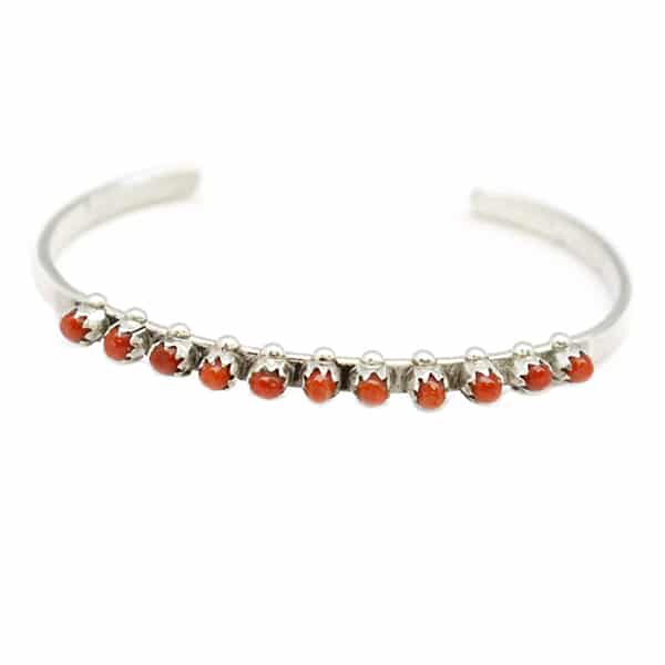 Zuni Coral Bracelet