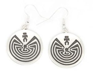 Man In The Maze Earrings