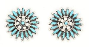 Cluster Turquoise Earrings