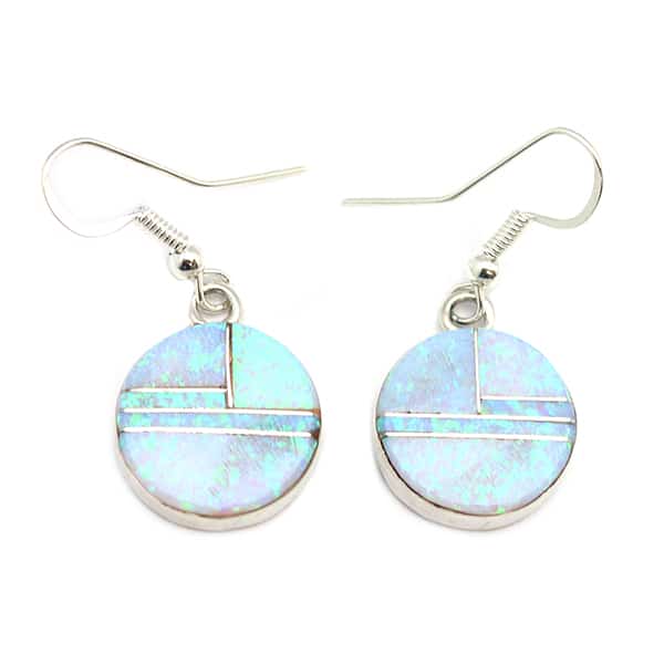 Opal Inlay Earrings (click for colors available)
