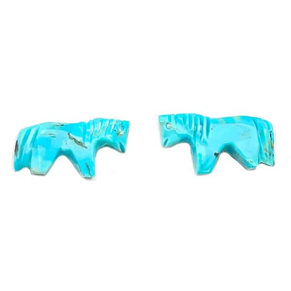 Horse Carved Post Earring (click for other animals available)