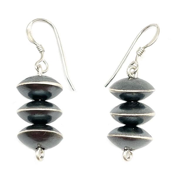 Navajo Pearl Bead Earring