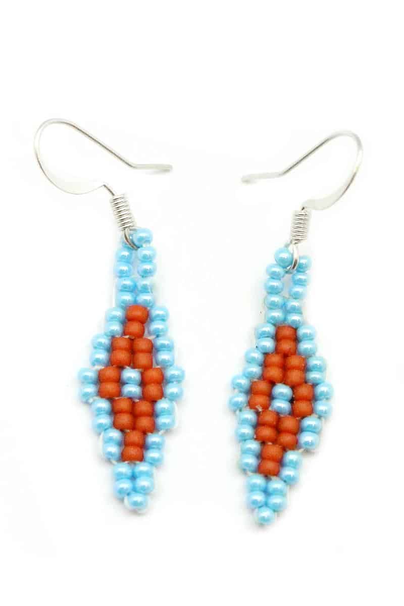 Small Beaded Earrings