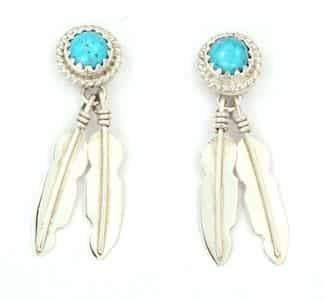 Turquoise Dangle Earrings