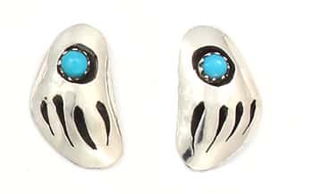 Bear Paw Earrings - Image 2