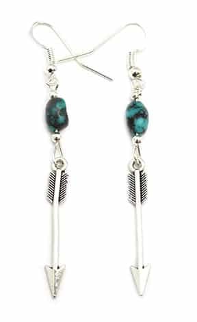 Turquoise & Arrow Earrings