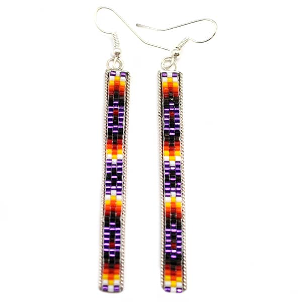 Beaded Long Earring