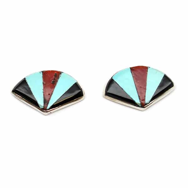 Inlay Multi Color Earrings (click for other colors available)
