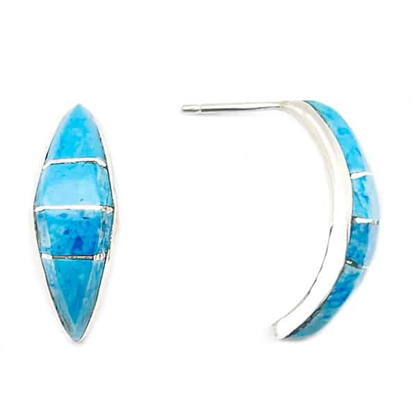 Zuni Inlay Earring (Click for options available) - Image 5