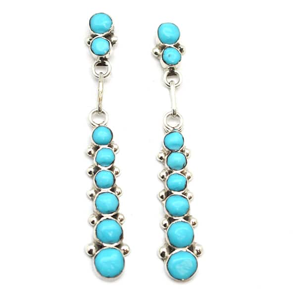 Inlay Turquoise Earring