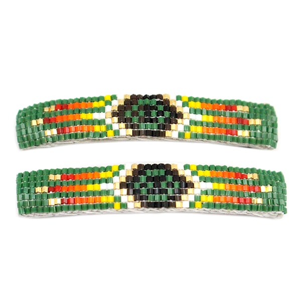 Beaded Hair Barrettes