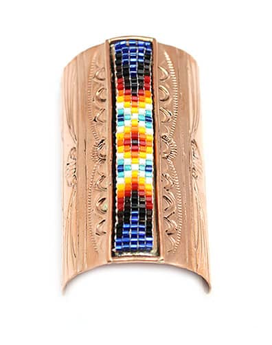 Beaded Ponytail Cover