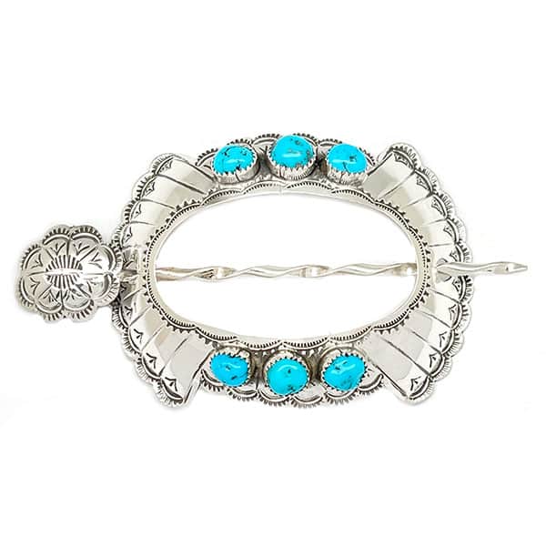 Turquoise And Coral Buckle