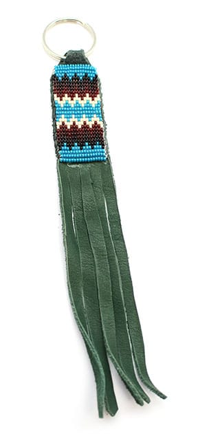 Beaded Key Ring