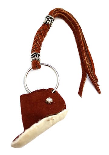 Moccasin Key Chain