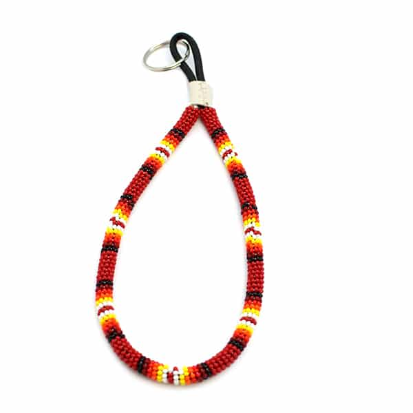 Beaded Wrist Key Ring