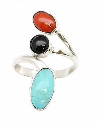 Multi Color Ladies Ring