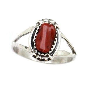 Coral Ladies Ring (click for sizes available)