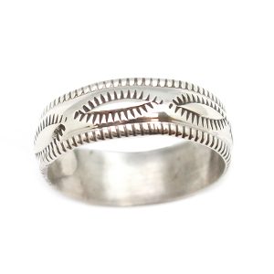 All Silver Band Ring (click for sizes available)