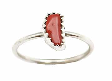 Coral Ladies Ring