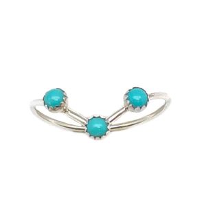 Three Turquoise Ladies Ring (click for color & sizes available)