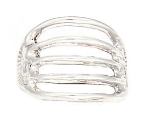 All Silver Ladies Ring