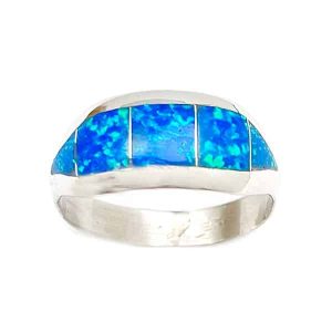 Opal Inlay Women's Ring
