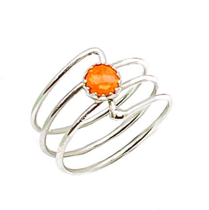 Ladies Opal Ring (click for colors and sizes available)