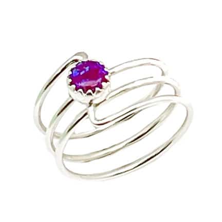 Women's Opal Ring - Image 4