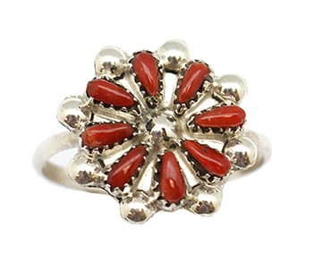 Coral Cluster Ring (click for sizes available)