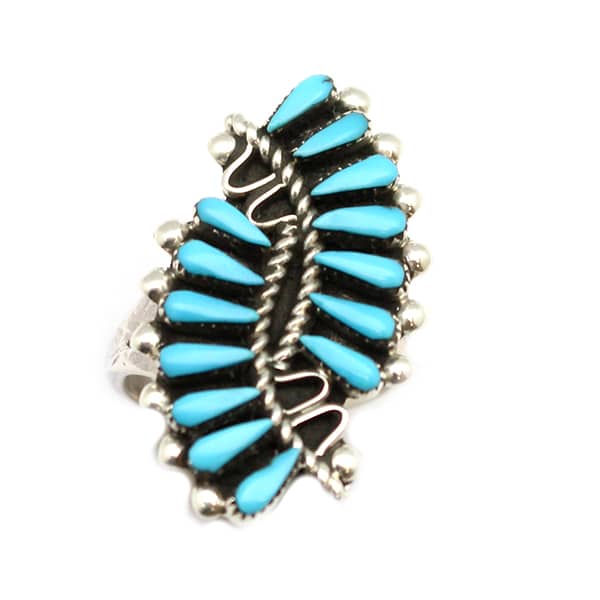 Zuni Turquoise Ladies Ring