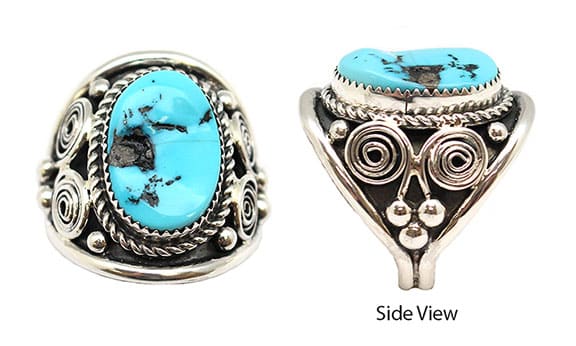 Turquoise Men's Ring "As Is"