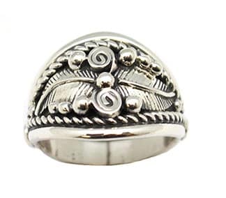 Silver Mens Ring