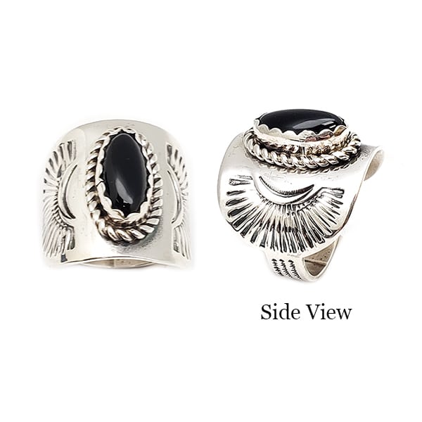 Black Onyx Men's Ring