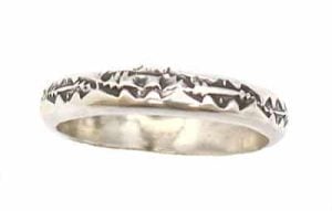 Stamped Band Ring