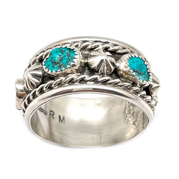 Turquoise Band Ring (click for size available)