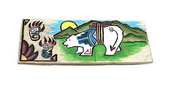 Wood Painted Magnets