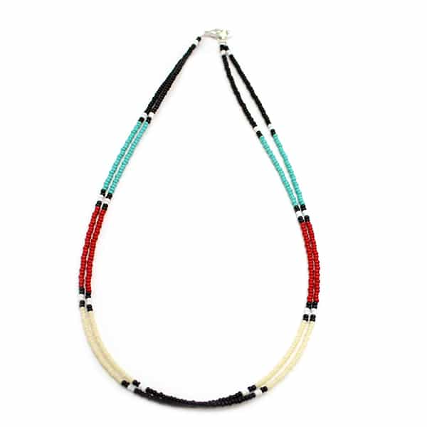 Double Strand Bead Necklace