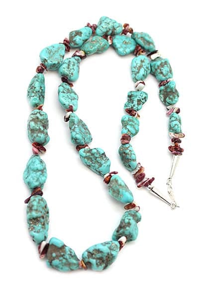 Turquoise & Spiny Necklace