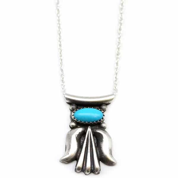 Turquoise Slider Necklace