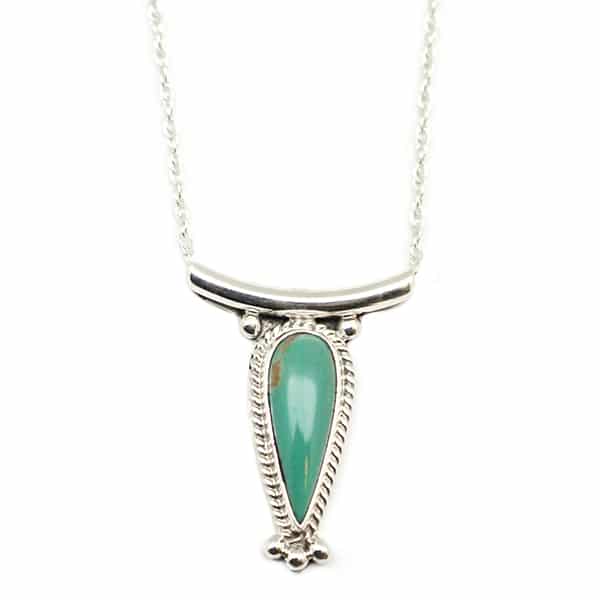 Turquoise Slider Necklace