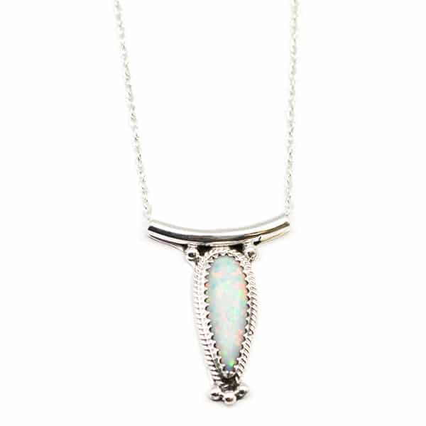 Opal Slider Necklace